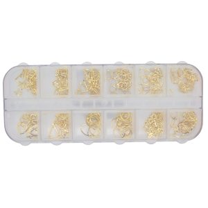 Inlay Jewels Abstract Gold