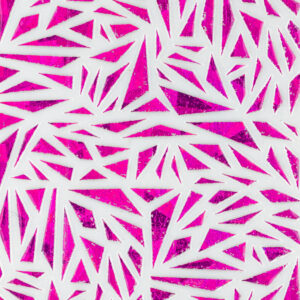 Shattered Holographics Fuchsia