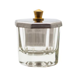 Small Glass Dappendish with Lid