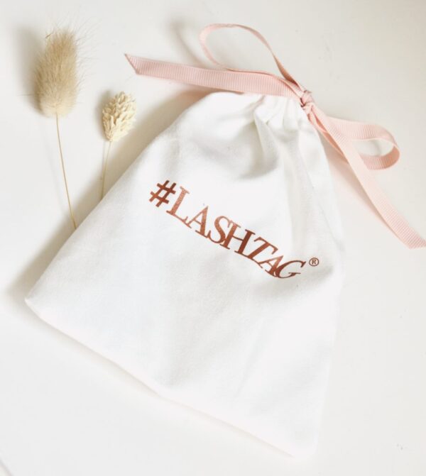 Giftbags White & Pink Ribbon