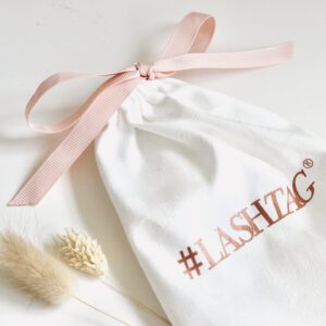 Giftbags White & Pink Ribbon