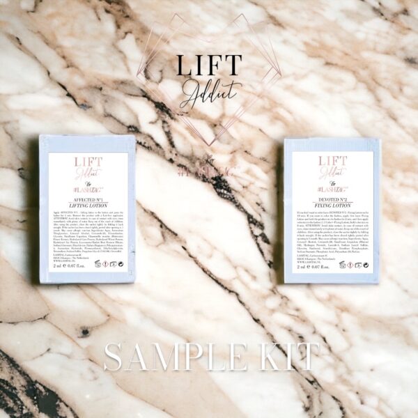 Lift Addict Lash Lifting Nº1 & Nº2  Sachets Sample - Afbeelding 2