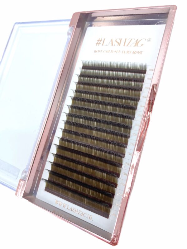 Rose Gold Luxury Mink BROWN C